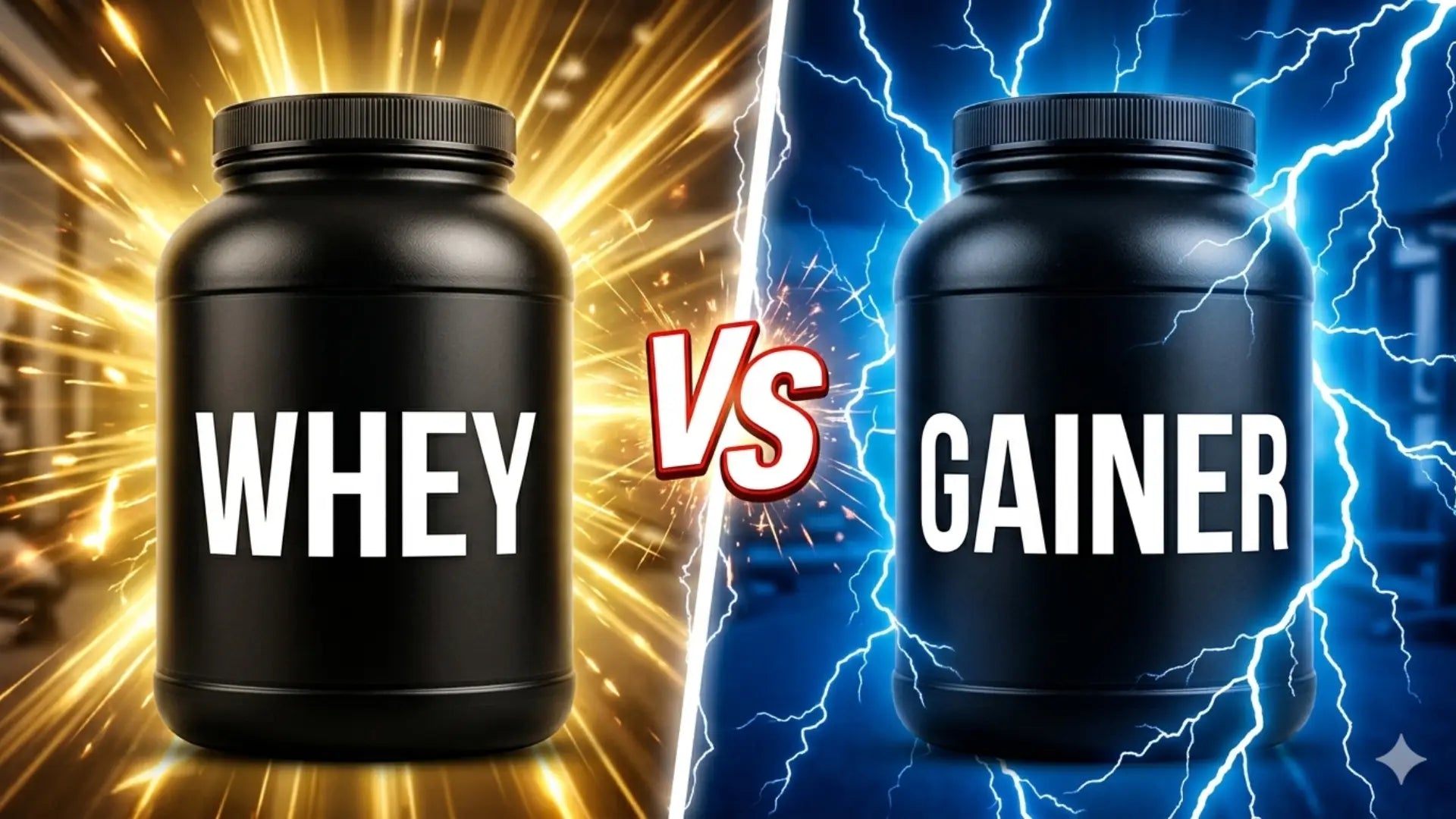 Proteina 100% Whey o Gainer?