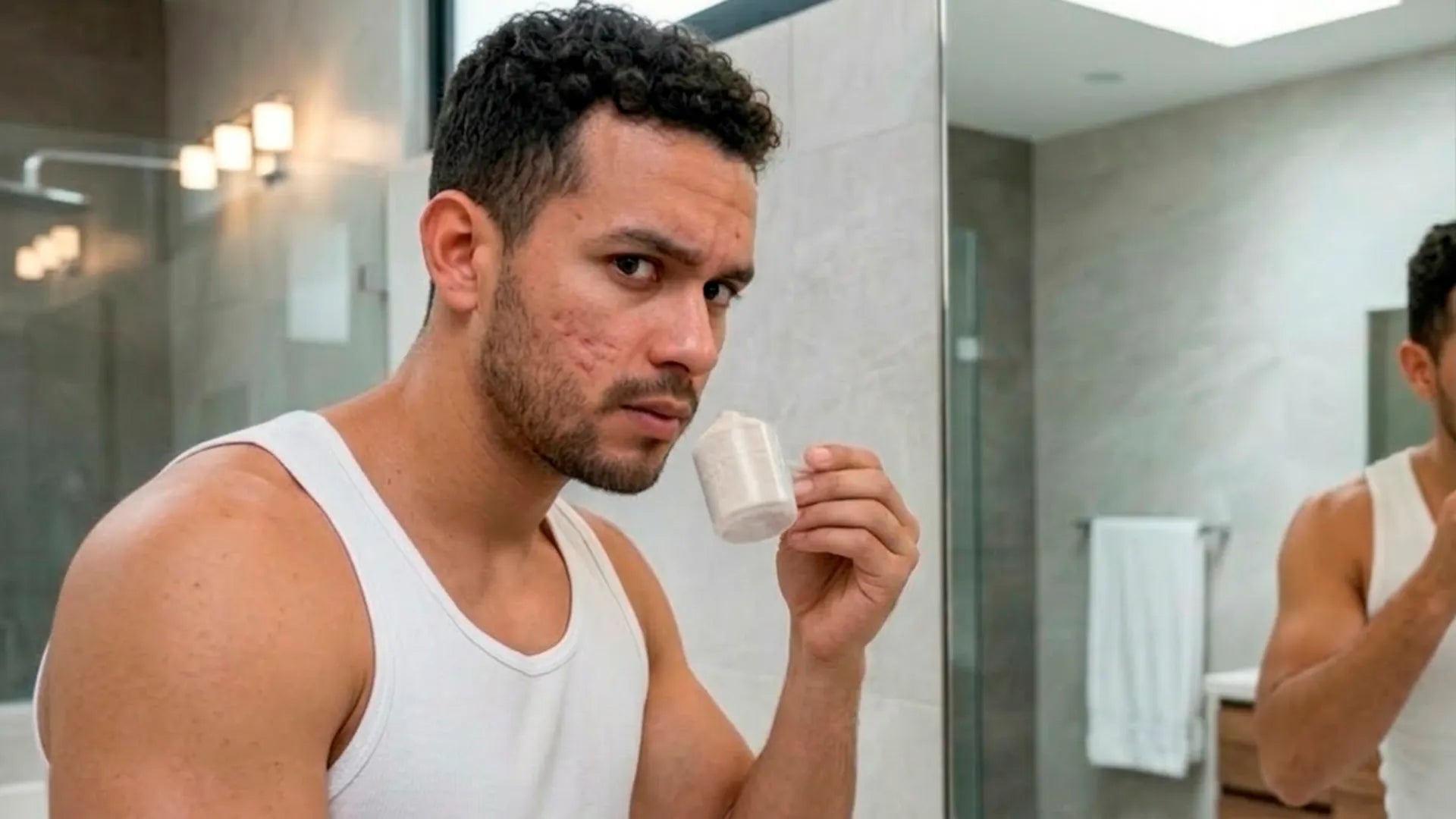 La Proteina me causa Acne?