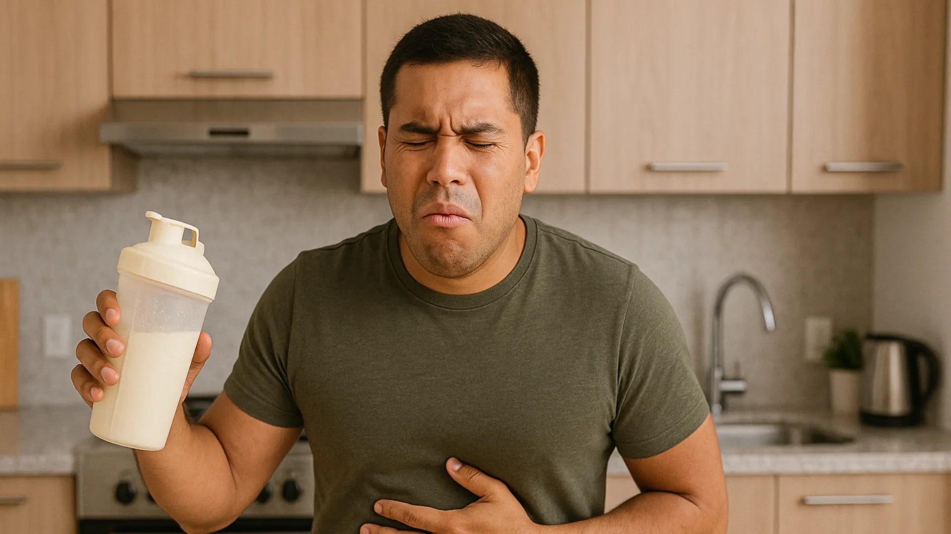 Por que la Proteina en polvo me cae Pesada?