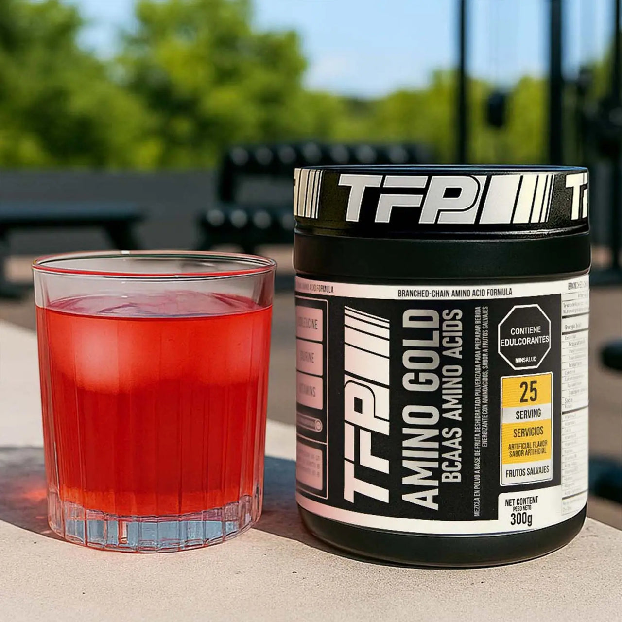 TFP Amino Gold con BCAAS 300 Gramos