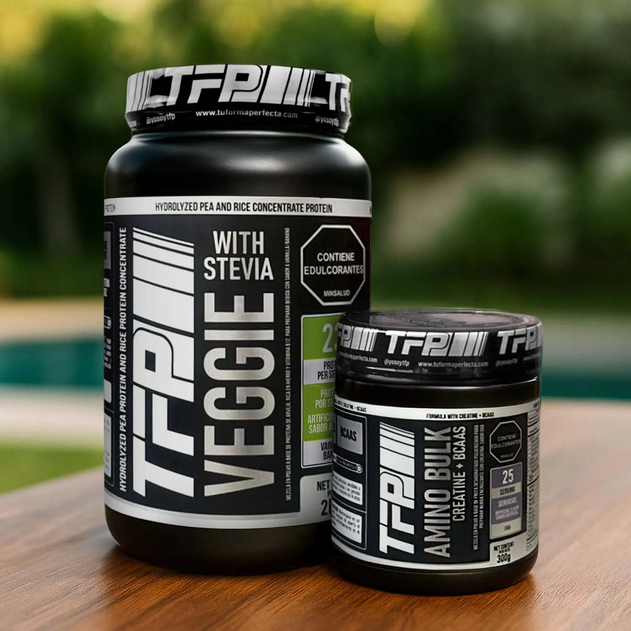 Combo TFP Veggie 2 lbs y Amino Bulk 300 grs
