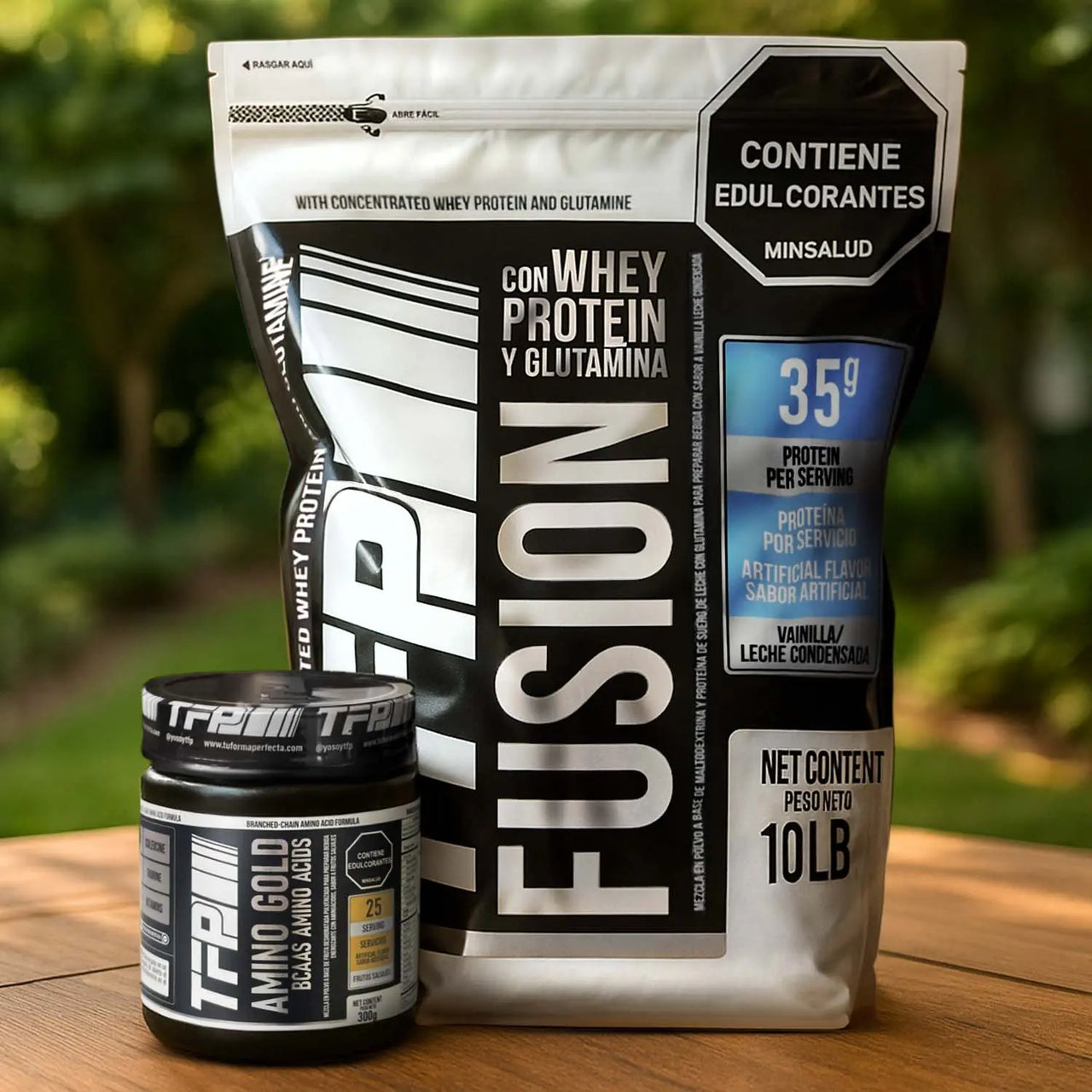 Combo TFP Fusion 10 lbs y Amino Gold 300 grs