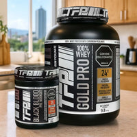 Combo TFP Gold Pro 5 lbs y Black Blood 300 grs