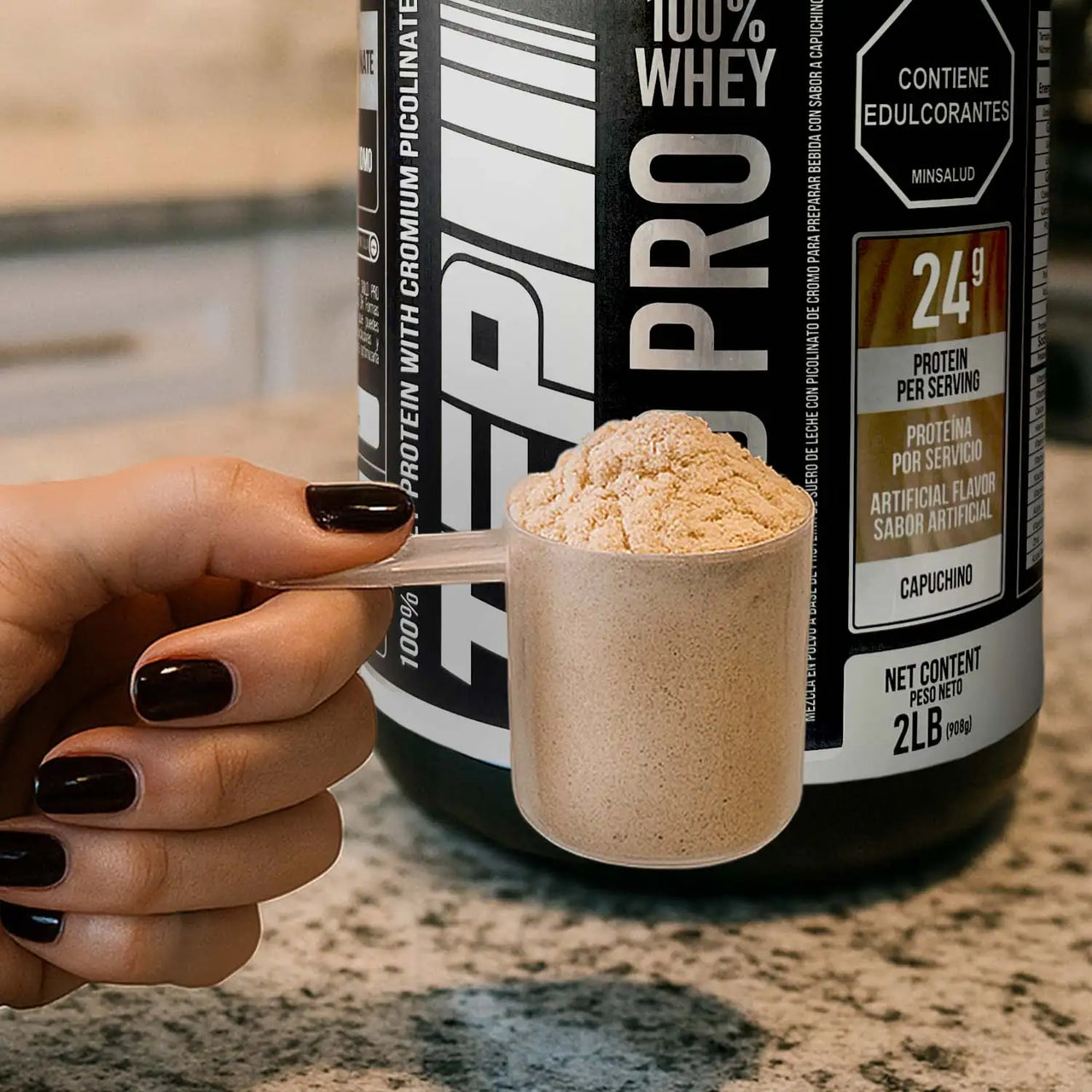 TFP Gold Pro 100% Whey 2 Lbs Sabor Capuchino