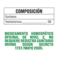 Testosterona Homeopatica 50ml