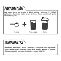 TFP Trionox con Aminos BCAAS 600 Gramos