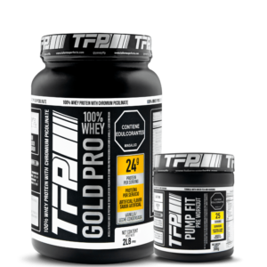 Combo Proteina Limpia TFP Gold Pro con Pre Entrenamiento