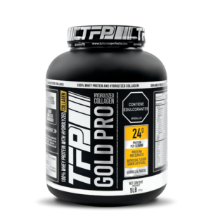 Proteina TFP Gold Pro 100% Whey 5 Lbs con Colageno Hidrolizado