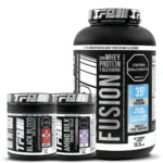 Promocion Proteina TFP Fusion para aumentar musculo con Creatina Monohidratada y pre entrenamiento