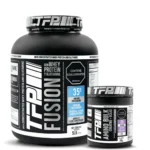Promocion proteina para aumentar musculo TFP Fusion y monohidrato de creatina